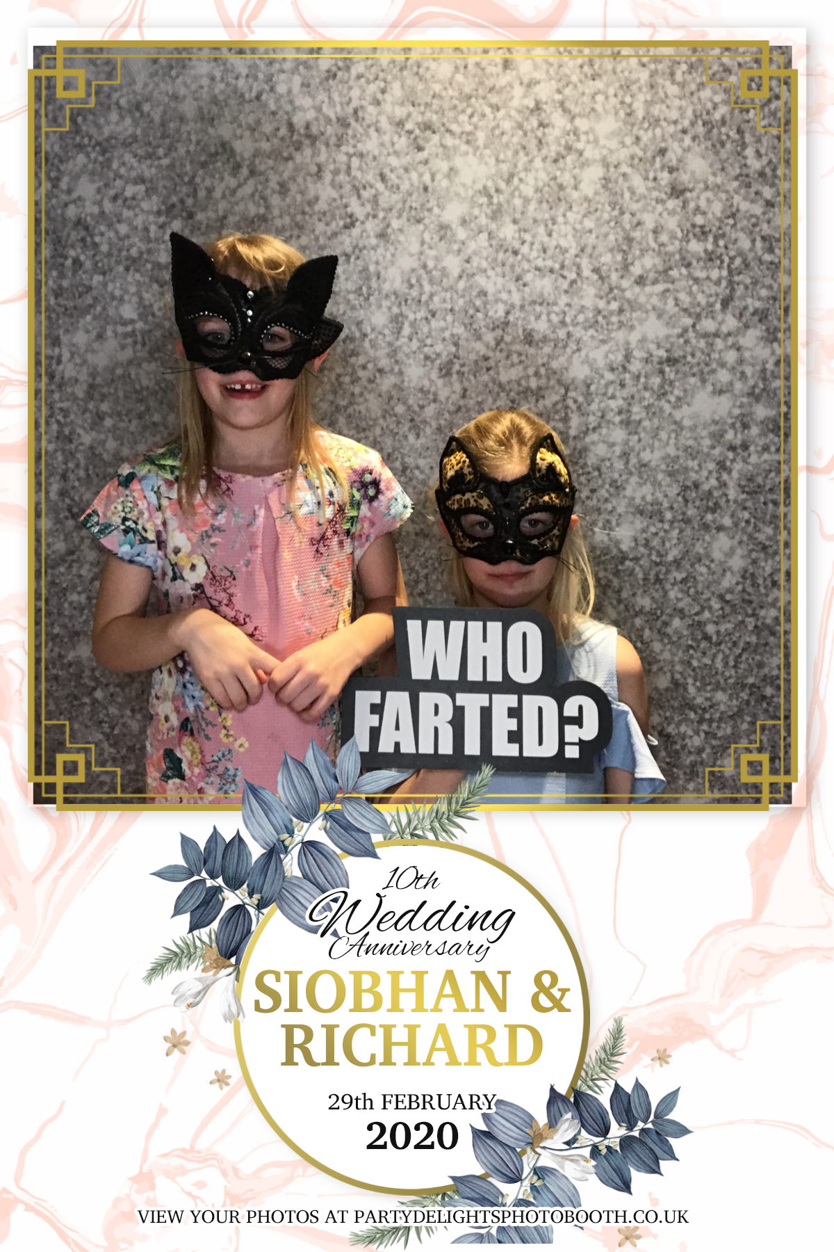 Siobhan and Richards Vow renewal  | View more photos from the event at gallery.partydelightsphotobooth.co.uk/u/PartyDelightsPhotoBooth/Siobhan-and-Richards-Vow-renewal